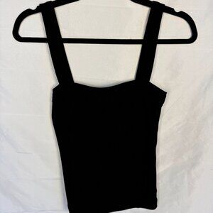 Citizens of Humanity Black Crop Top Cami